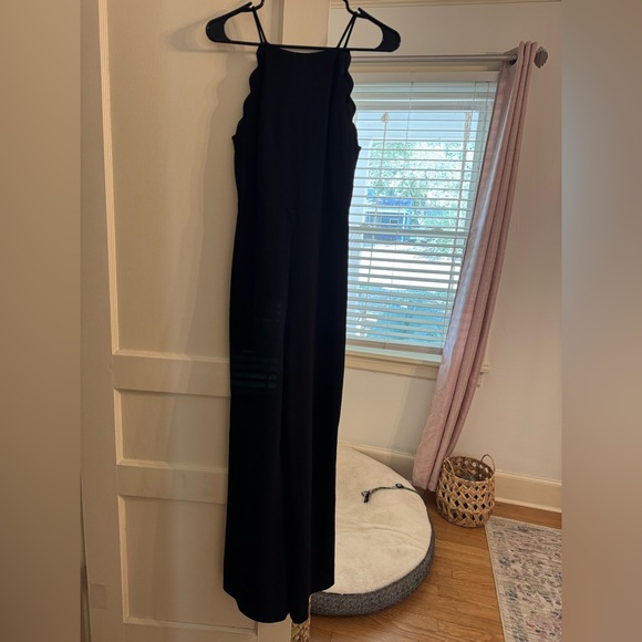 Lush Black Maxi Dress - Picture 1 of 4